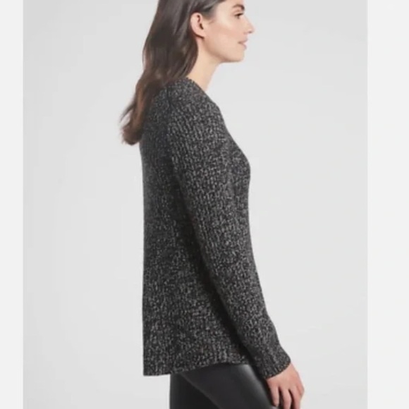 Athleta Sierra Crew Sweater Wool Blend - Picture 2 of 11